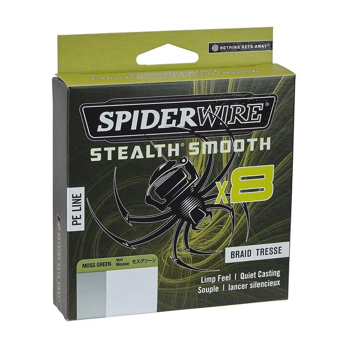 Spiderwire Stealth Smooth 8 Moss Green 300m 0.11mm