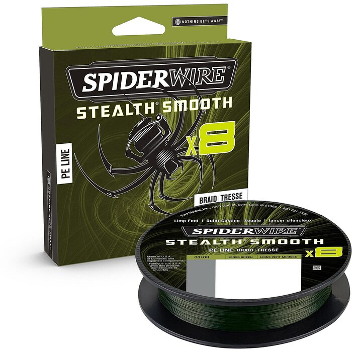 Spiderwire Stealth Smooth 8 Moss Green 300m 0.13mm