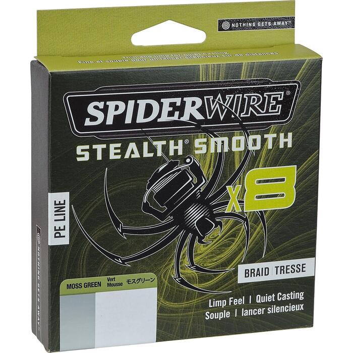 Spiderwire Stealth Smooth 8 Moss Green 300m 0.15mm