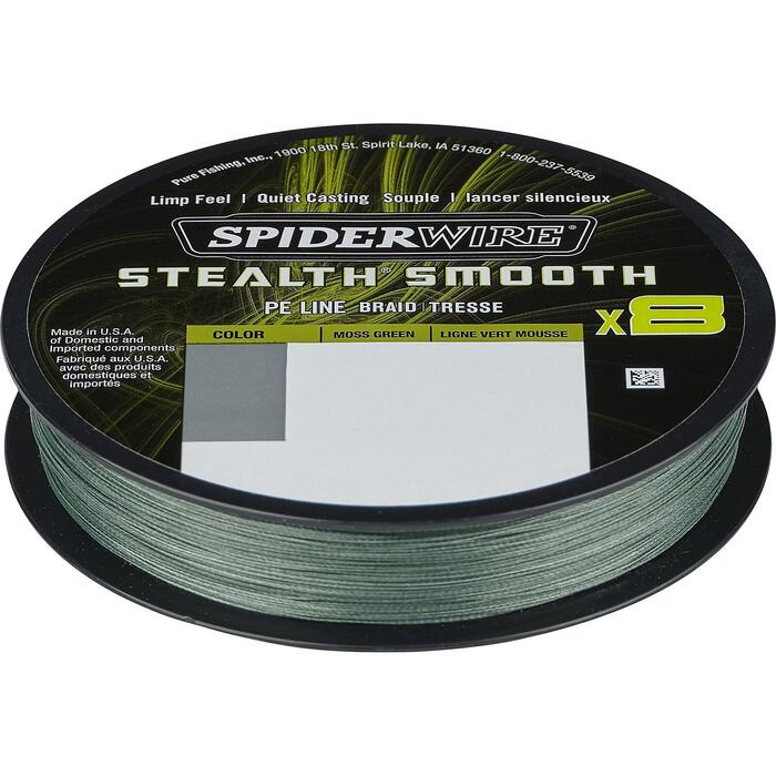 Spiderwire Stealth Smooth 8 Moss Green 300m 0.15mm