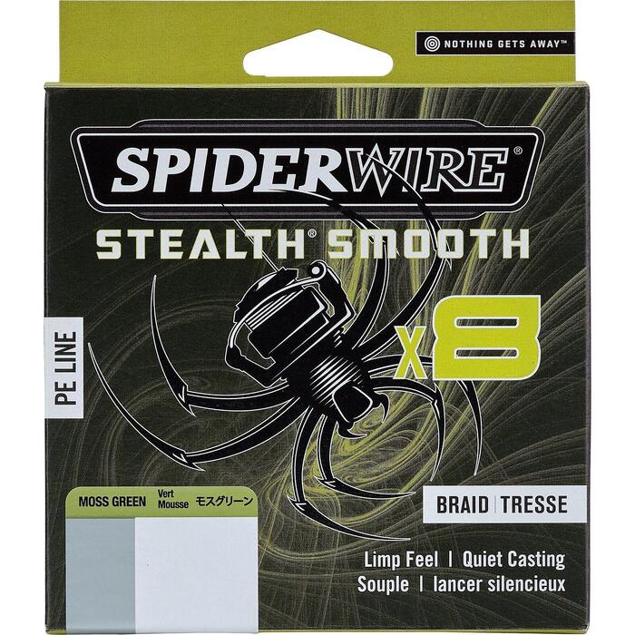 Spiderwire Stealth Smooth 8 Moss Green 300m 0.19mm