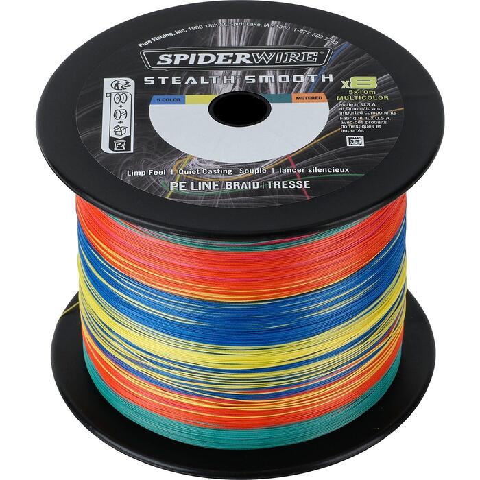 Spiderwire Stealth Smooth 8 Multicolor 2000m 0.39mm 46.3kg