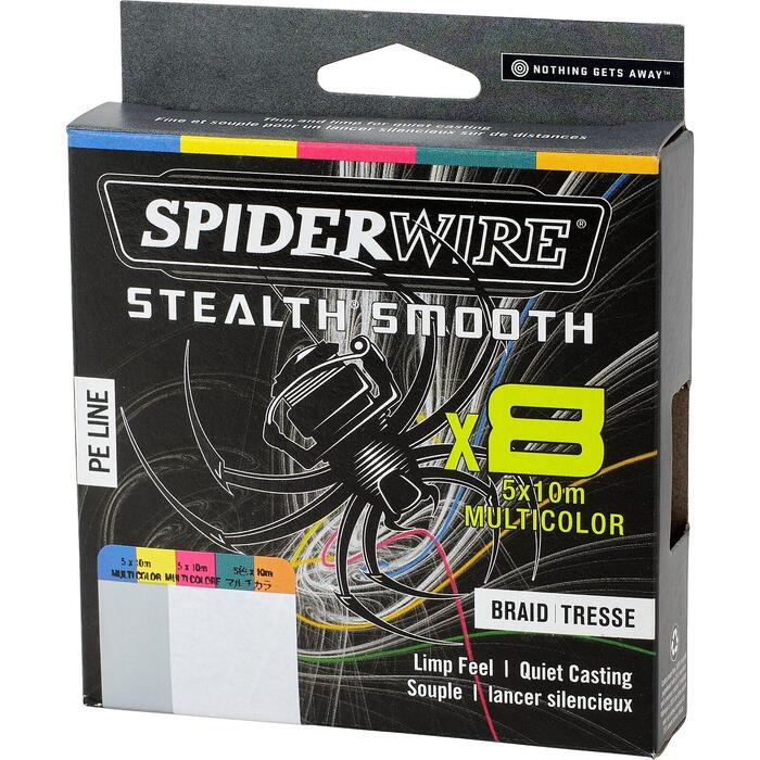 Spiderwire Stealth Smooth 8 Multicolor 300m 0.15mm 16.5kg
