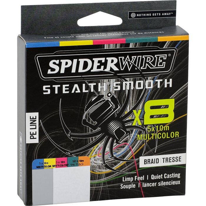 Spiderwire Stealth Smooth 8 Multicolor 300m 0.19mm 18kg