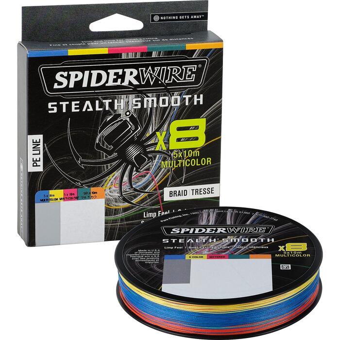 Spiderwire Stealth Smooth 8 Multicolor 300m 0.23mm 23.6kg