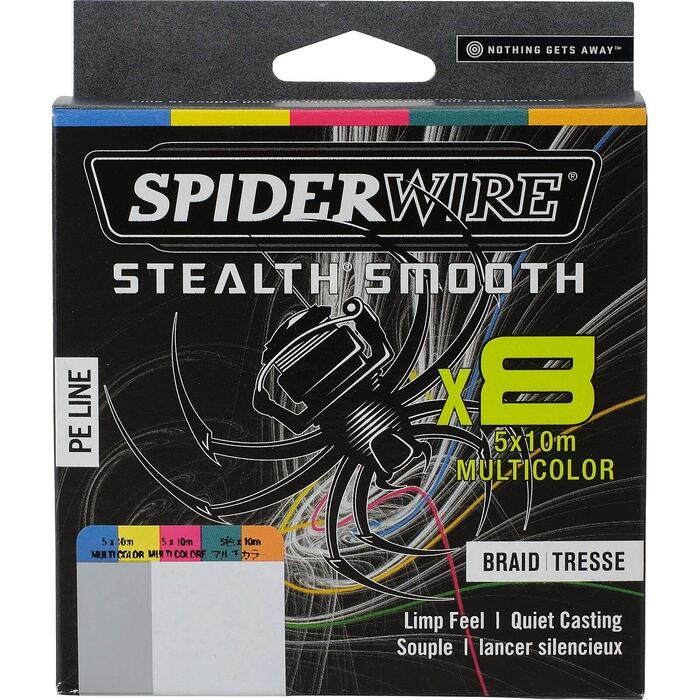 Spiderwire Stealth Smooth 8 Multicolor 300m 0.29mm 26.4kg