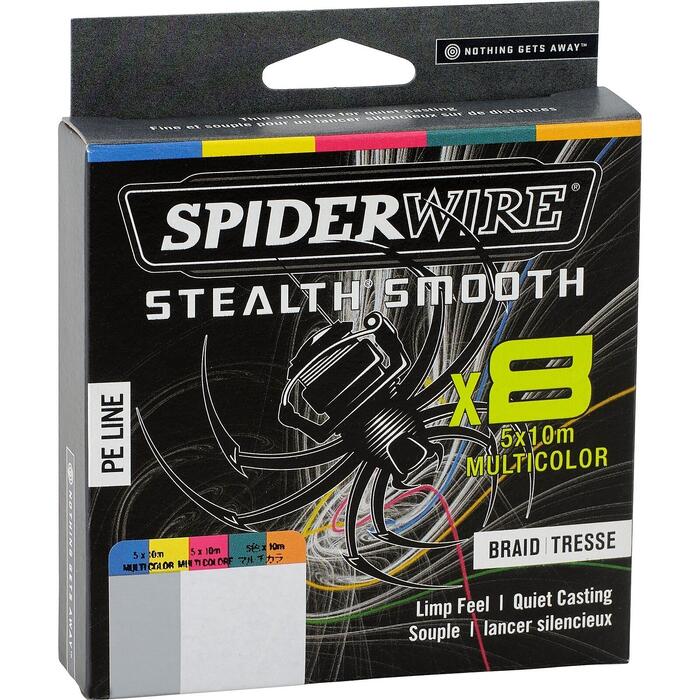 Spiderwire Stealth Smooth 8 Multicolor 300m 0.29mm 26.4kg