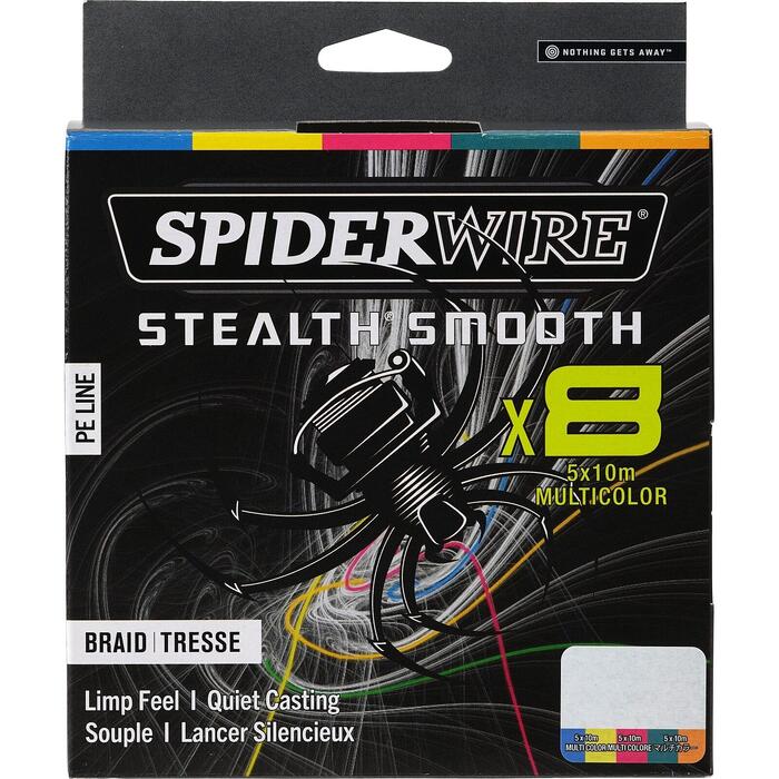 Spiderwire Stealth Smooth 8 Multicolor 600m 0.23mm 23.6kg