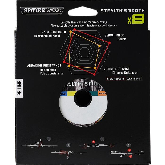 Spiderwire Stealth Smooth 8 Multicolor 600m 0.39mm 46.3kg