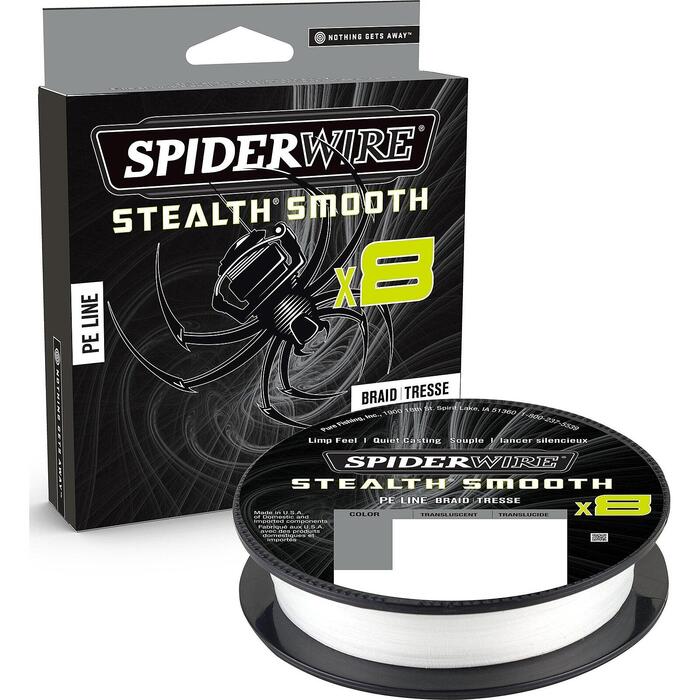Spiderwire Stealth Smooth 8 Translucent 150m 0.13mm