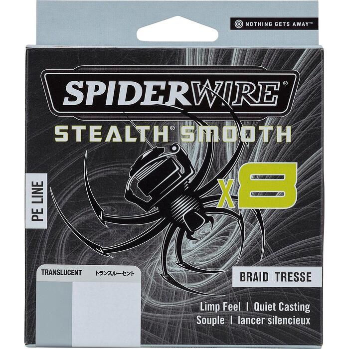 Spiderwire Stealth Smooth 8 Translucent 150m 0.19mm