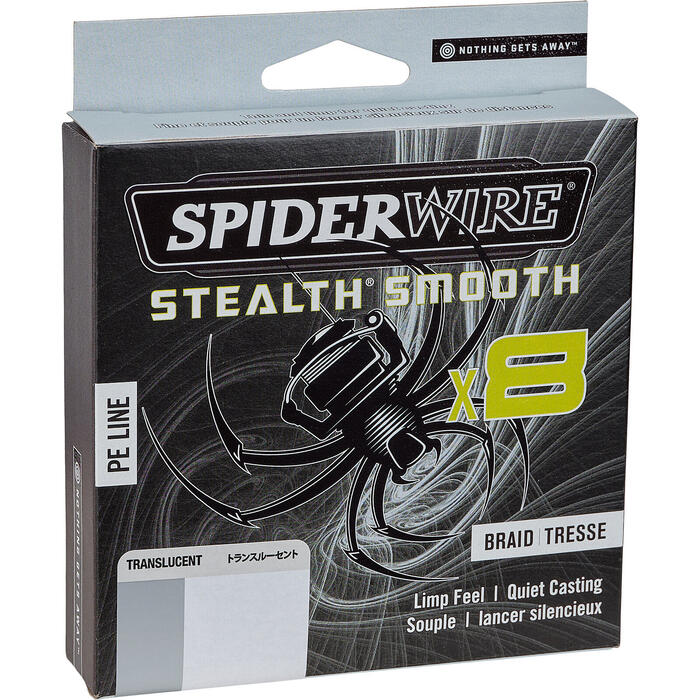 Spiderwire Stealth Smooth 8 Translucent 150m 0.19mm