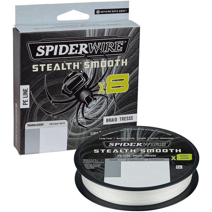 Spiderwire Stealth Smooth 8 Translucent 300m 0.11mm