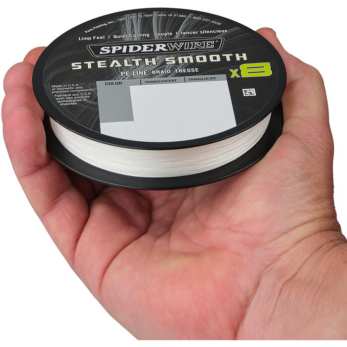 Spiderwire Stealth Smooth 8 Translucent 300m 0.15mm