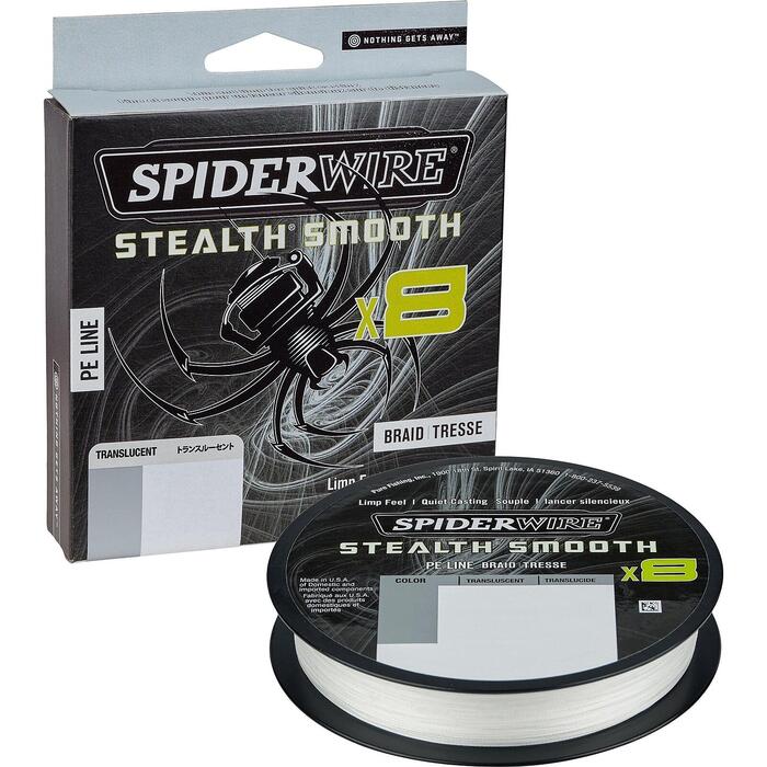 Spiderwire Stealth Smooth 8 Translucent 300m 0.19mm