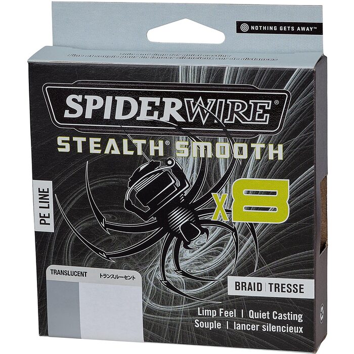 Spiderwire Stealth Smooth 8 Translucent 300m 0.23mm