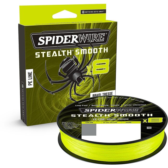 Spiderwire Stealth Smooth 8 Yellow 150m 0.13mm