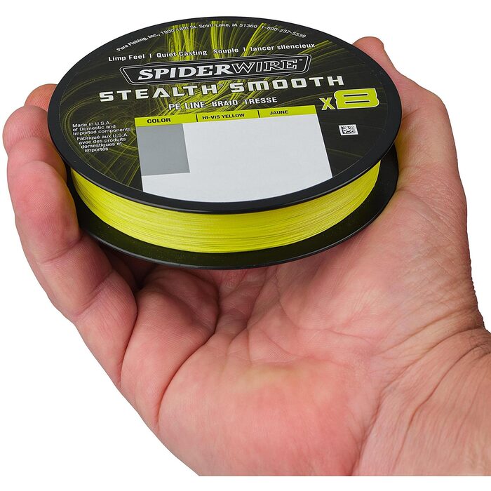 Spiderwire Stealth Smooth 8 Yellow 150m 0.13mm
