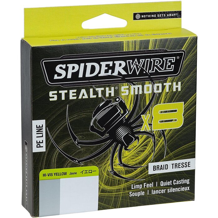 Spiderwire Stealth Smooth 8 Yellow 150m 0.13mm