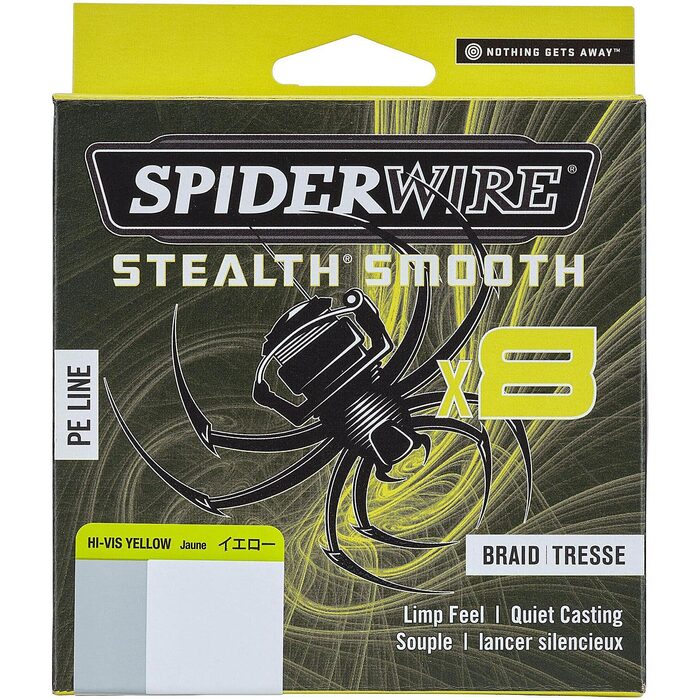 Spiderwire Stealth Smooth 8 Yellow 150m 0.13mm