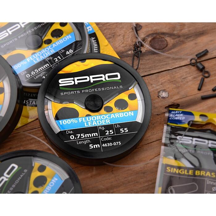 Spro 100% Fluorocarbon Leader 10m 0.55mm 16kg