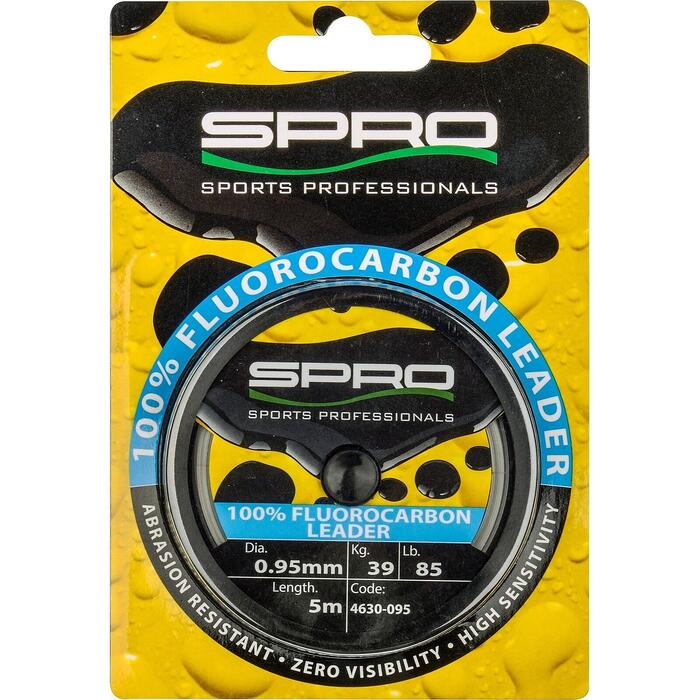 Spro 100% Fluorocarbon Leader 10m 0.55mm 16kg