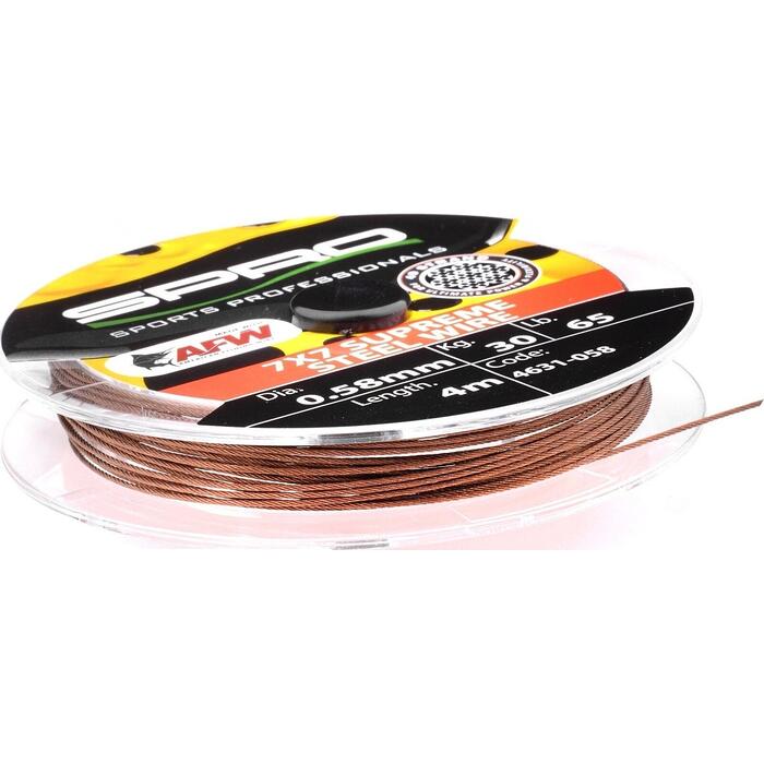 Spro 7x7 Supreme Steel Wire 0.46mm 18kg 4m
