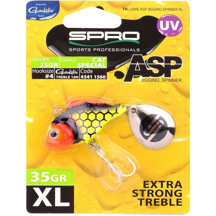 Spro ASP Spinner UV XL 35gr Cat Special