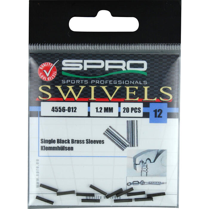 Spro Brass Single Sleeve 2.0mm