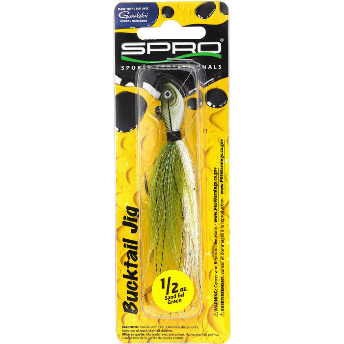 Spro Bucktail Jig Sand Eel 7gr
