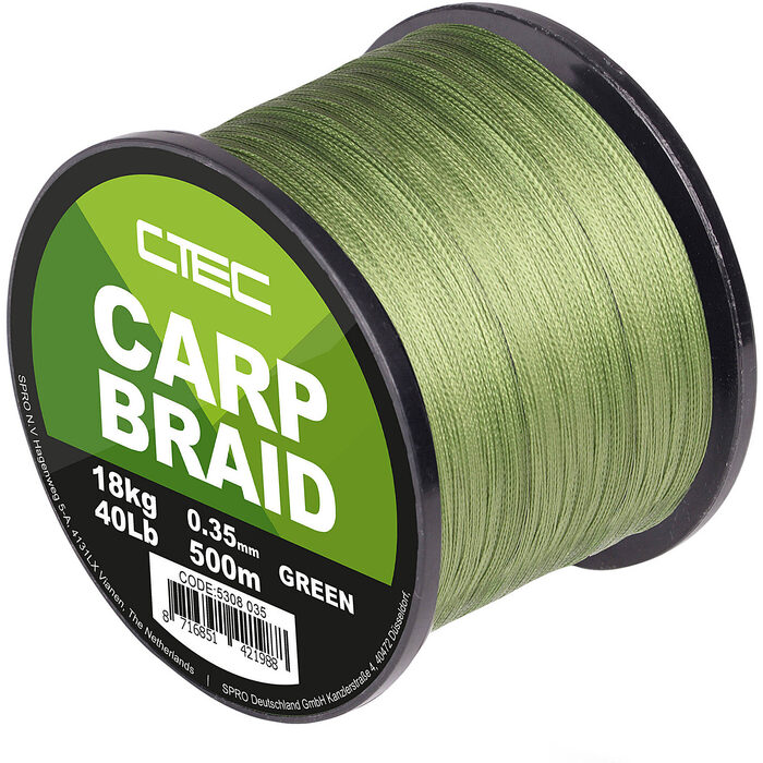 Spro C-Tec Braid Green 0.25mm 500m