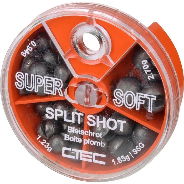 C-Tec Super Soft Split Shot 4 vaks