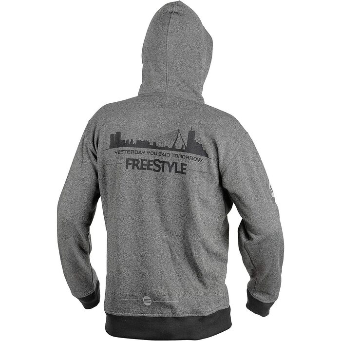 Spro Freestyle Hoodie Grey Black XL