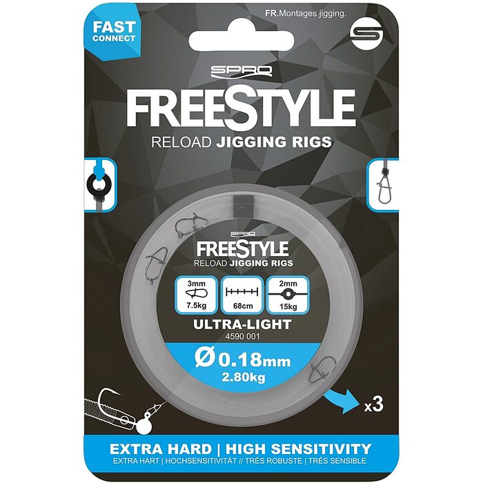 Spro Freestyle Reload Jig Rig 0.35mm