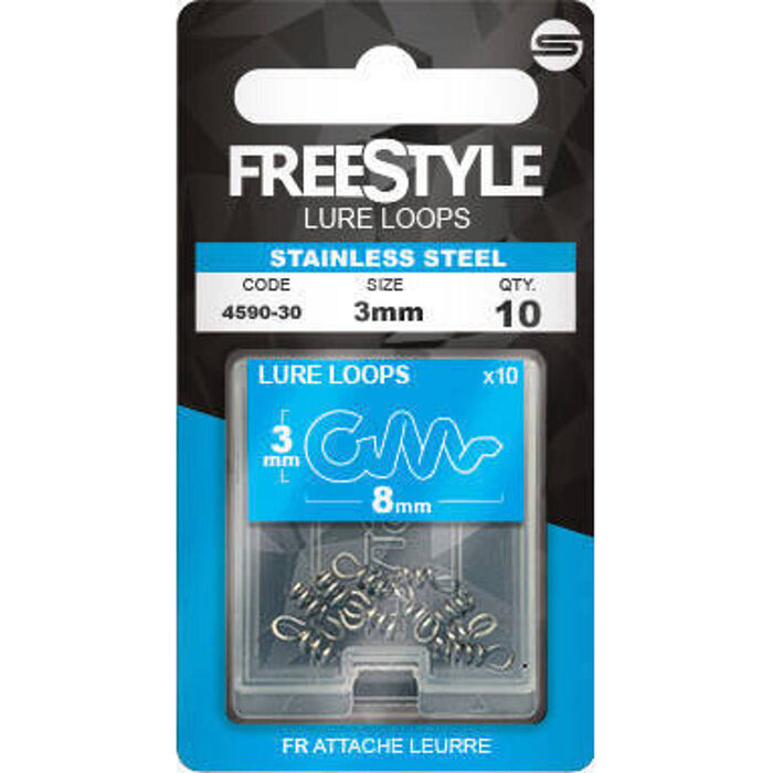 Spro Freestyle Stainless Lure Loop 3mm