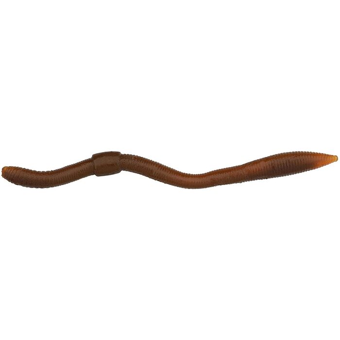 Spro FreeStyle Twitch Worm Natural Brown 8st