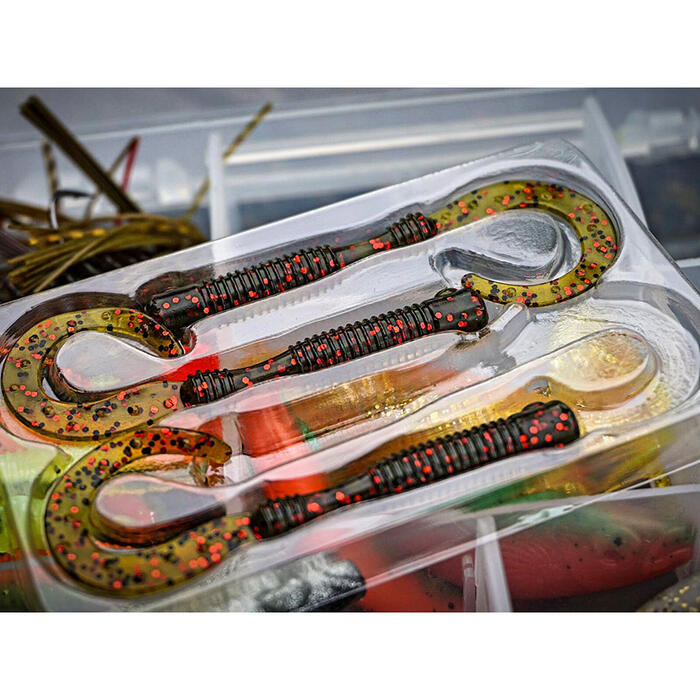 Spro FreeStyle Urban Prey Curl 6.5cm Camo Perch 4st