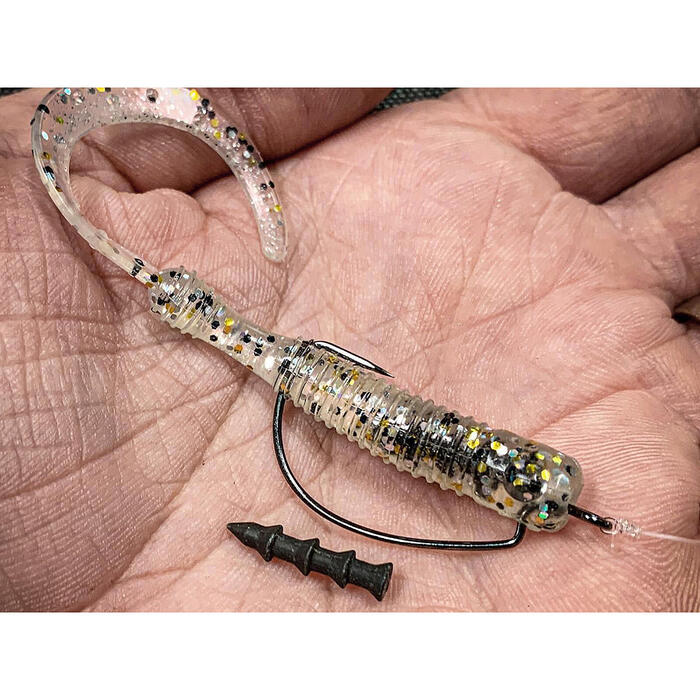 Spro FreeStyle Urban Prey Curl 6.5cm Camo Perch 4st
