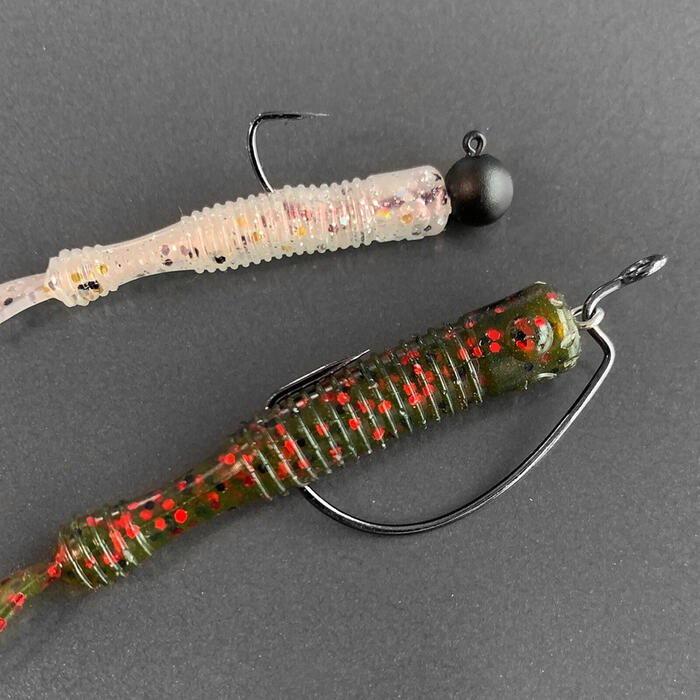 Spro FreeStyle Urban Prey Curl 6.5cm Camo Perch 4st