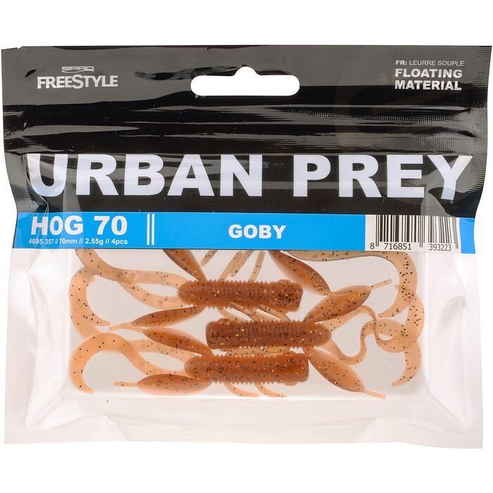 Spro Freestyle Urban Prey Hog 7cm Goby 4st