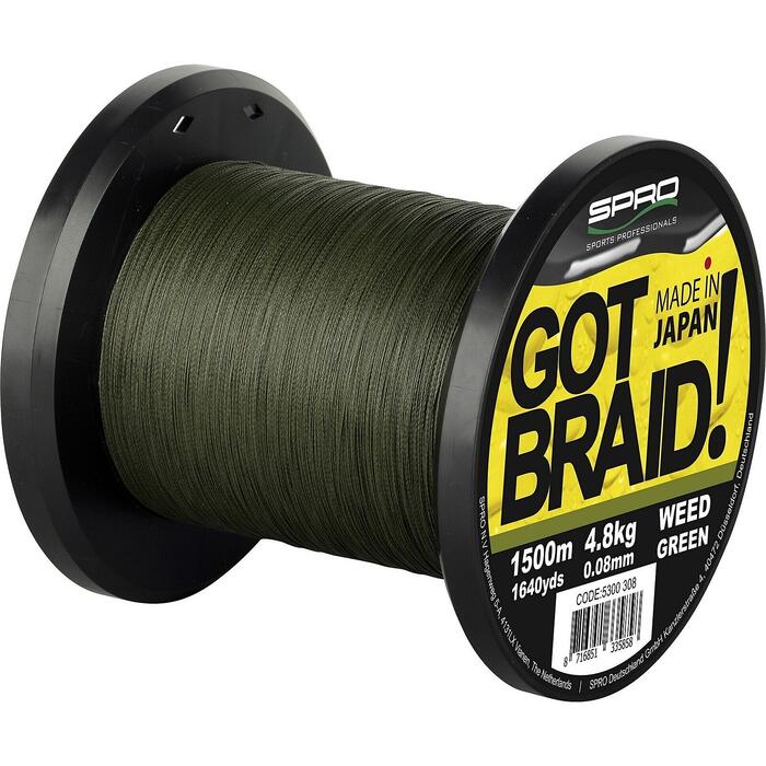 Spro Got Braid Green 0.20mm 150m