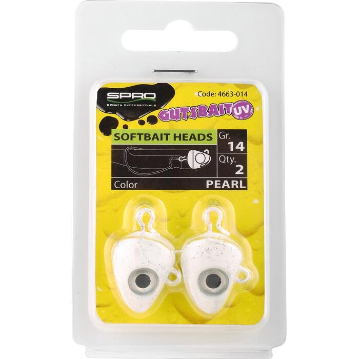 Spro Gutsbait UV Heads 14gr