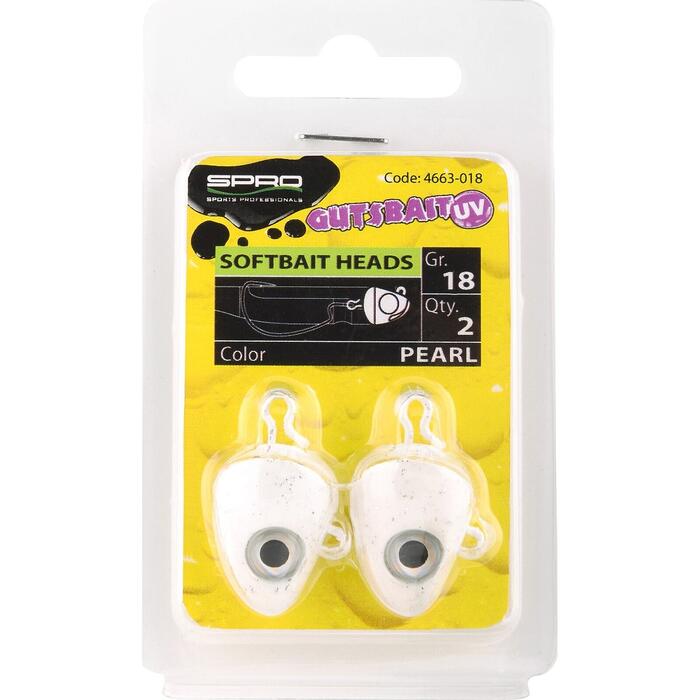 Spro Gutsbait UV Heads 18gr