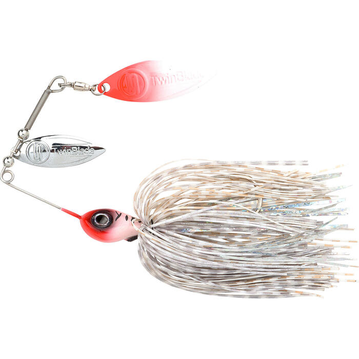 Spro Iris Ambush Spinnerbait Twinblade 11cm 15gr Red Head Tiger