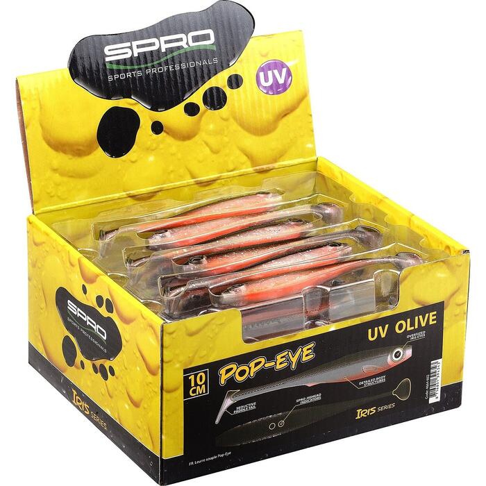 Spro Iris Pop-Eye 10cm UV Olive