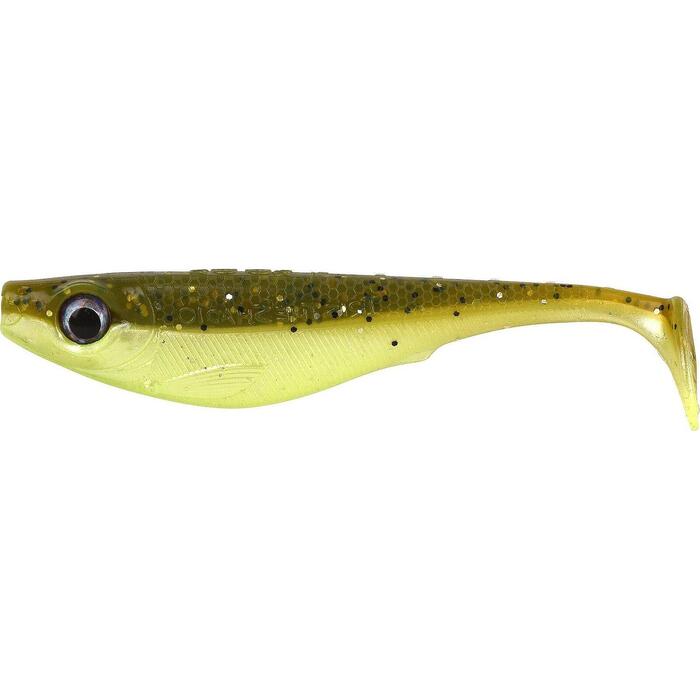 Spro Iris The Shad 12cm UV Brown Chartreuse