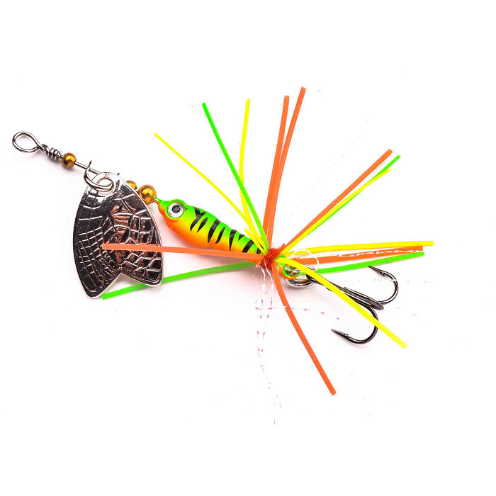 Spro Larva Mayfly Micro Spinner Treble 5cm 4gr Firetiger