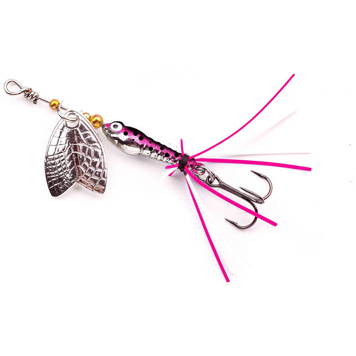 Spro Larva Mayfly Micro Spinner Treble 5cm 4gr Rainbow Trout