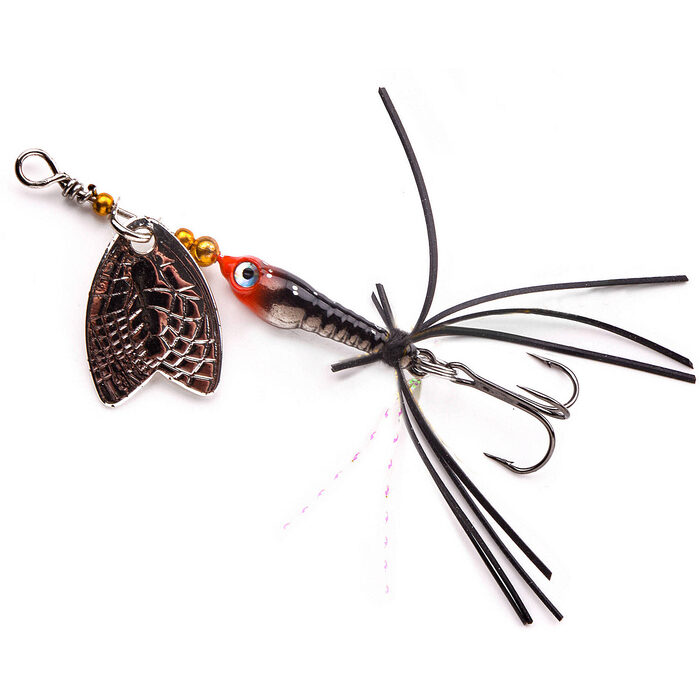 Spro Larva Mayfly Micro Spinner Treble 5cm 4gr Roach