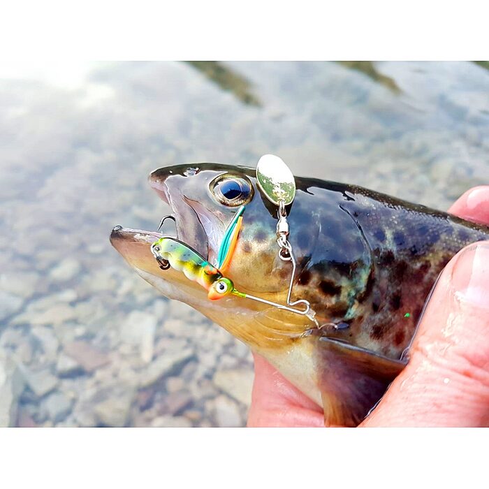 Spro Larva Micro Spinnerbait Single Hook 4cm 7gr Perch